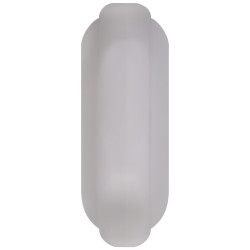 RockSolid by Doc Johnson Cockring The Nut 25 mm Blanc